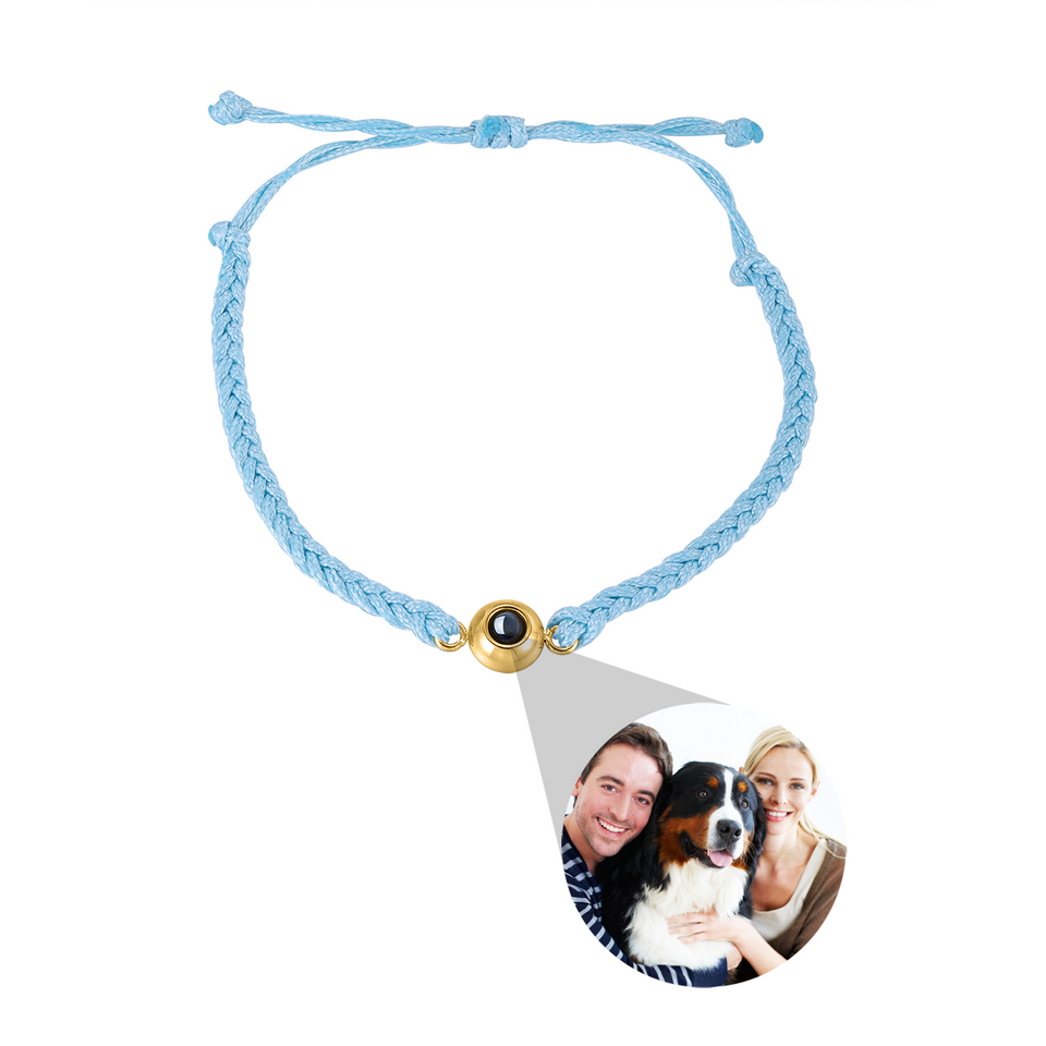 European And American New Braided Bracelet Photo Customization